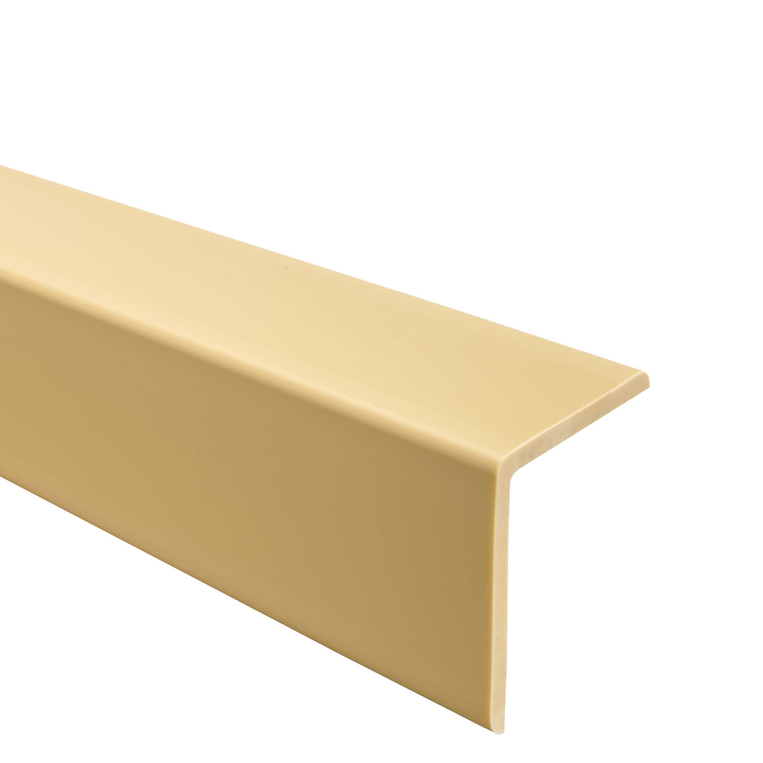 QUEST Perfil angular de PVC 40x40mm, 0.8m, ángulo blando, perfil de ...