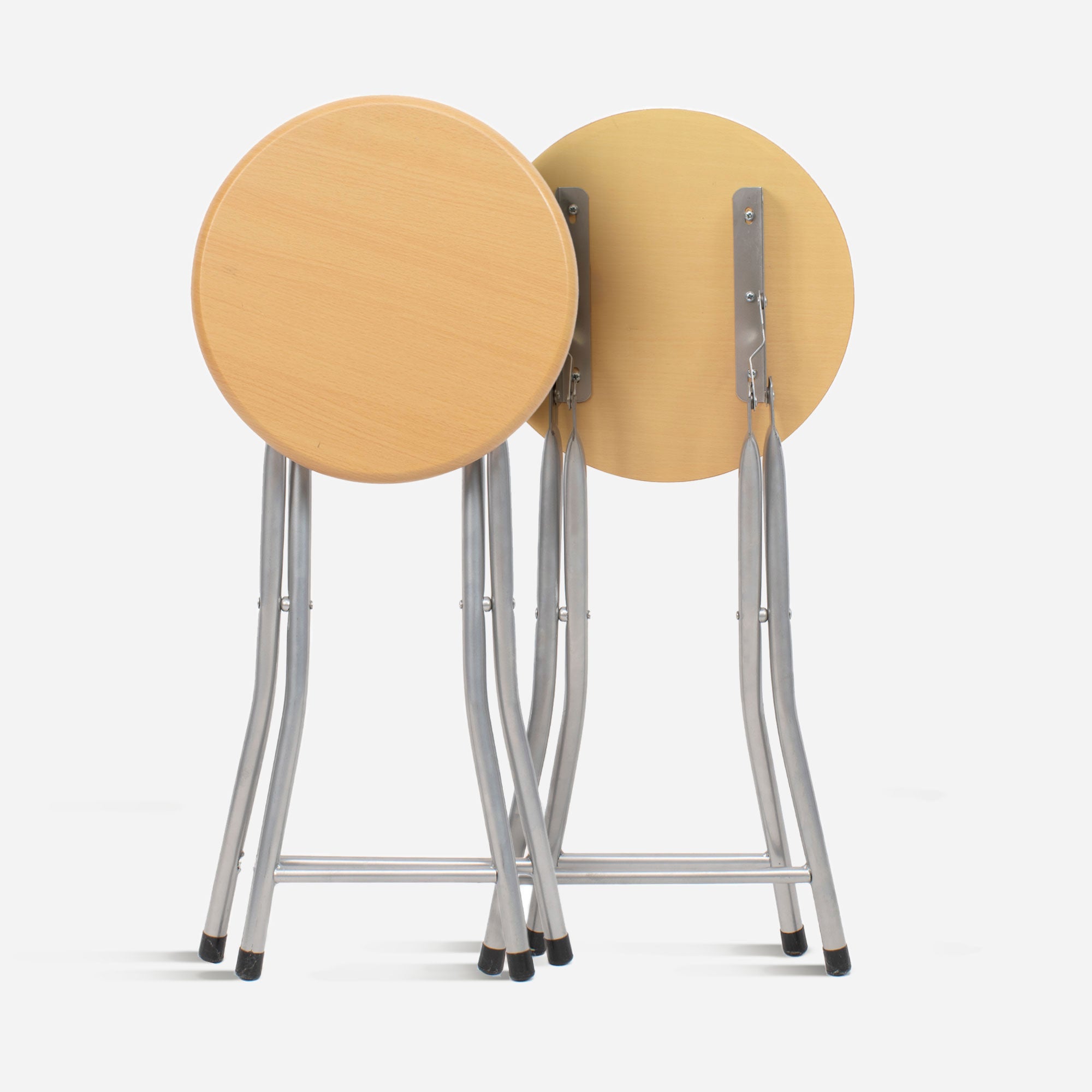 Taburete Plegable de Madera - 30 x 45 cm - 7