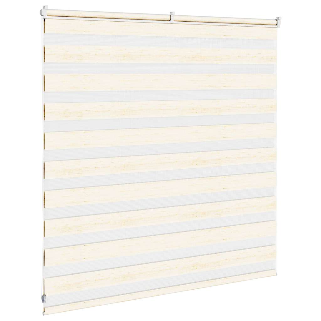 Estor cebra beige mármol tejido ancho 145,9 cm poliéster - 4