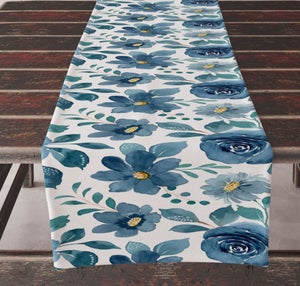 Runner da tavolo grigio scuro, decorazione per sala da pranzo color antracite - Italia