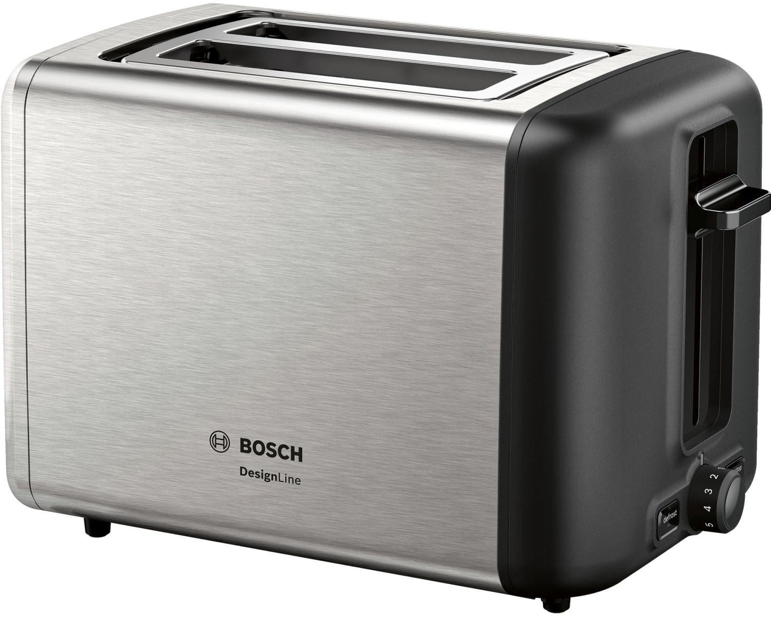 Toster Bosch TAT3P420 2 kromki 970 W stal nierdzewna