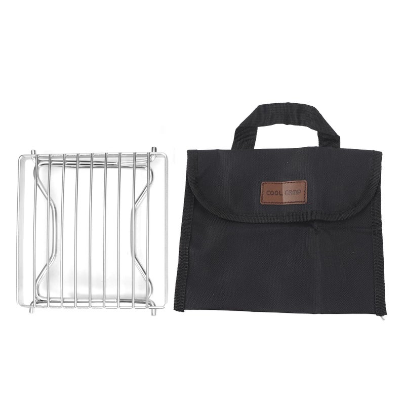 Mini składany i przenośny grill do barbecue ze stali nierdzewnej na piknik na świeżym powietrzu