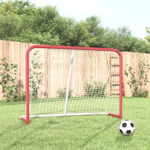 Porte Da Calcio Per Giardino Relaxdays Porte Da Calcio Per Il Giardino, Set Da 2, Per Adulti E Bambini, In Metallo, Con Rete, 110x150x75 Cm, Grigio Calcio Balilla Bambini