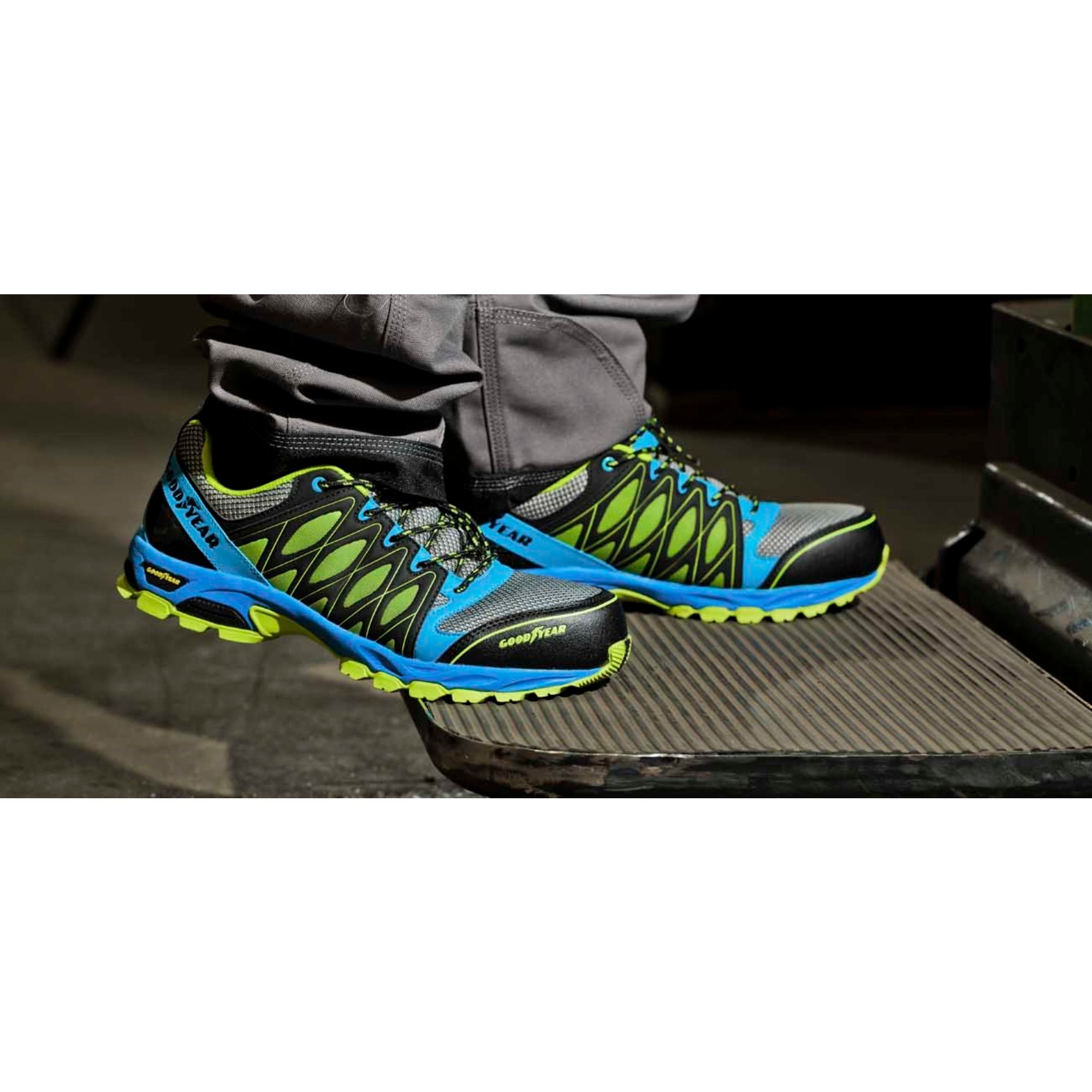 Scarpa antinfortunistica multicolore Tessuto Mesh della linea sportiva Taglia 36 - 4