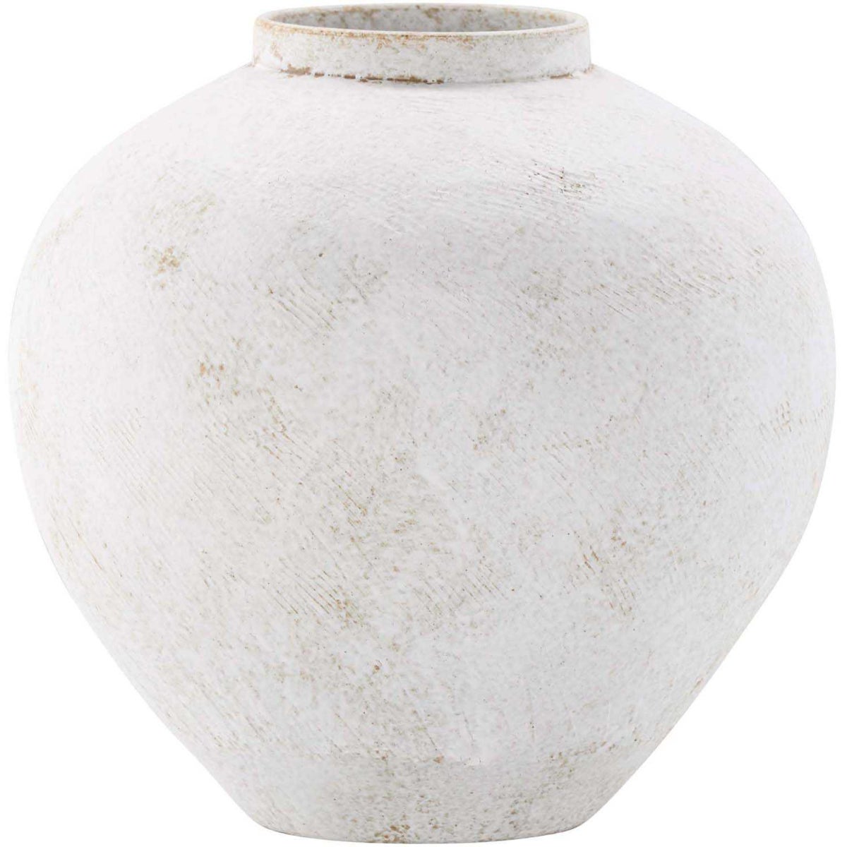 Vase en gr s globe 13 x 28 x 29 cm venture home leroy merlin