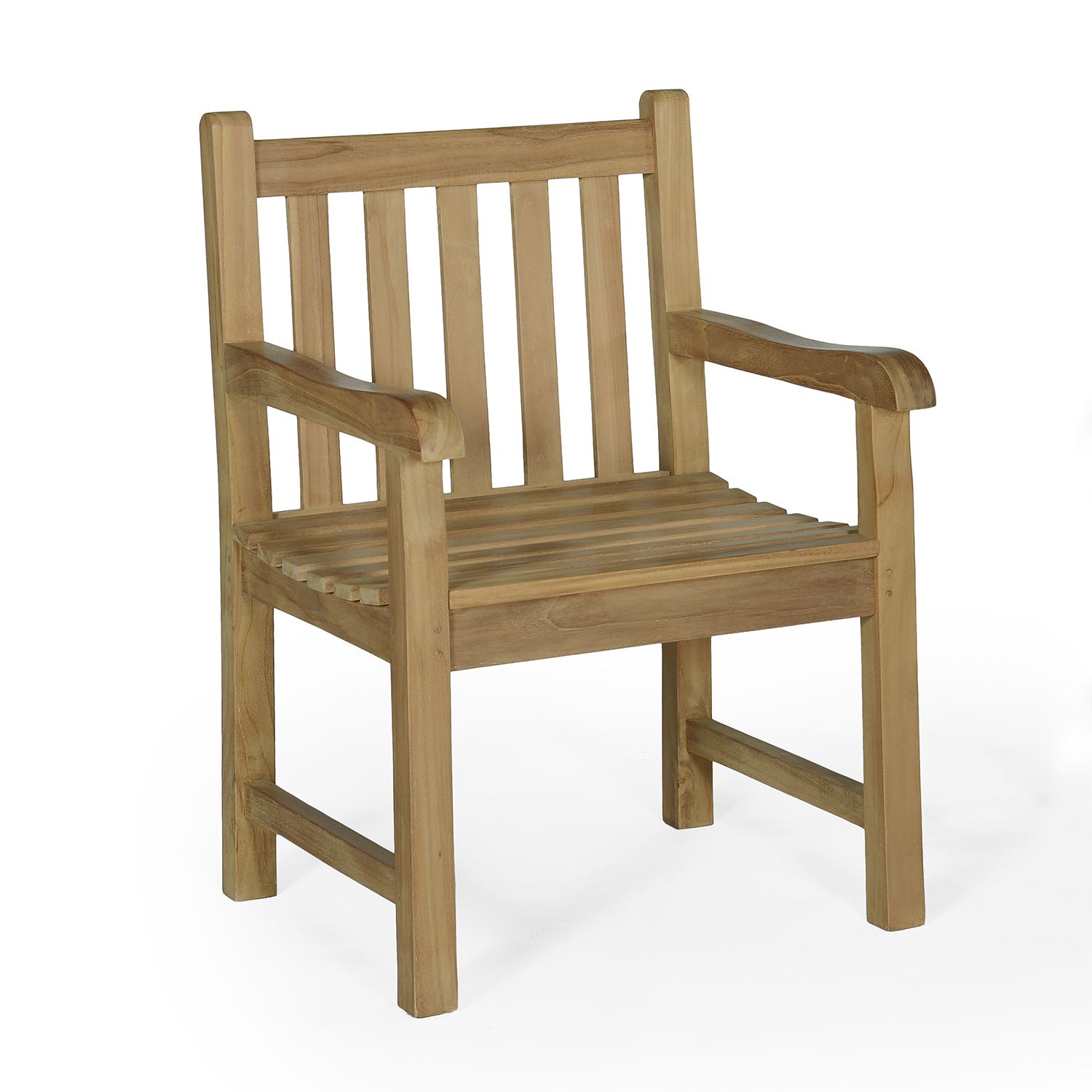 Fauteuil en teck massif Boston - 2