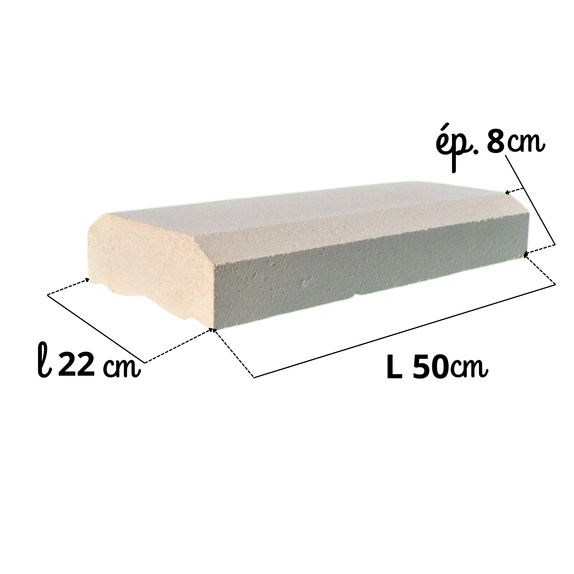 BALUSTRES B72 - hauteur 94cm ( lot de 1 mètre linéaire) - 4