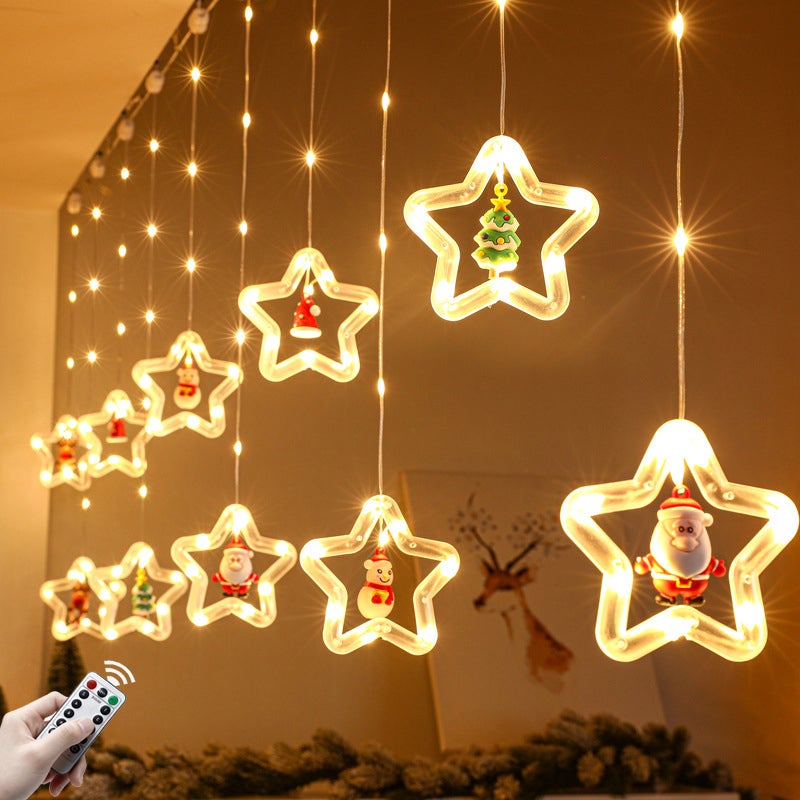 Guirlande Lumineuse 220 LED 25 M, étanche, 8 Modes, Intérieur Et