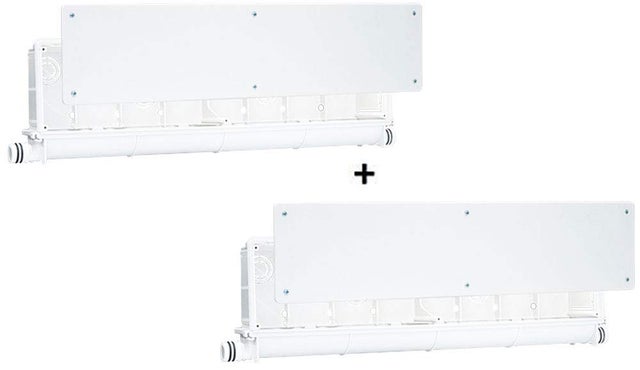 Arnocanali n° 2 cassette di predisposizione climatizzatore 430x130x65 mm