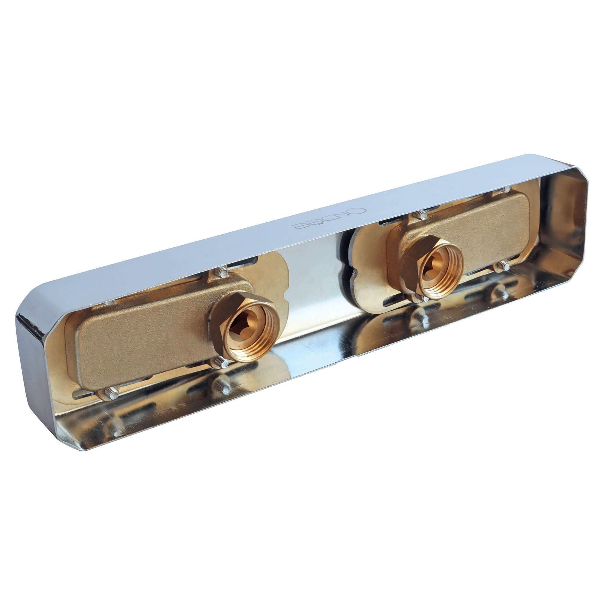 Adaptateur multi-entraxe pour robinetterie murale à entraxe non standard - 2
