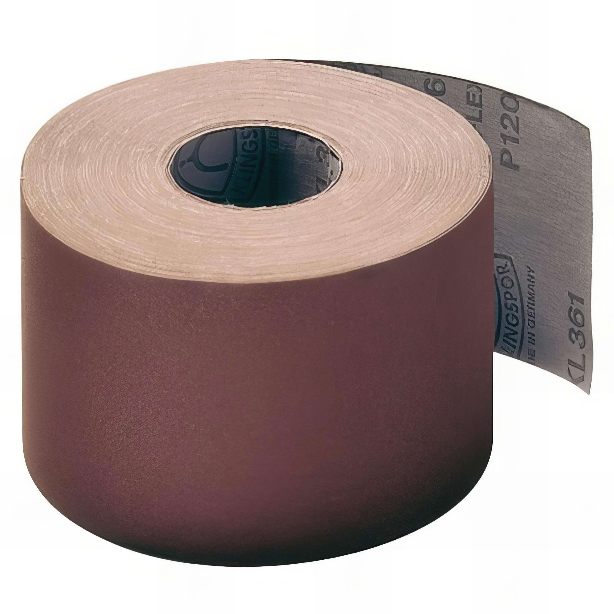 Rouleau Abrasif Corindon Grain 120 - Largeur 35 Mm, Longueur 5 Mètres, Pour Ponçage Fin