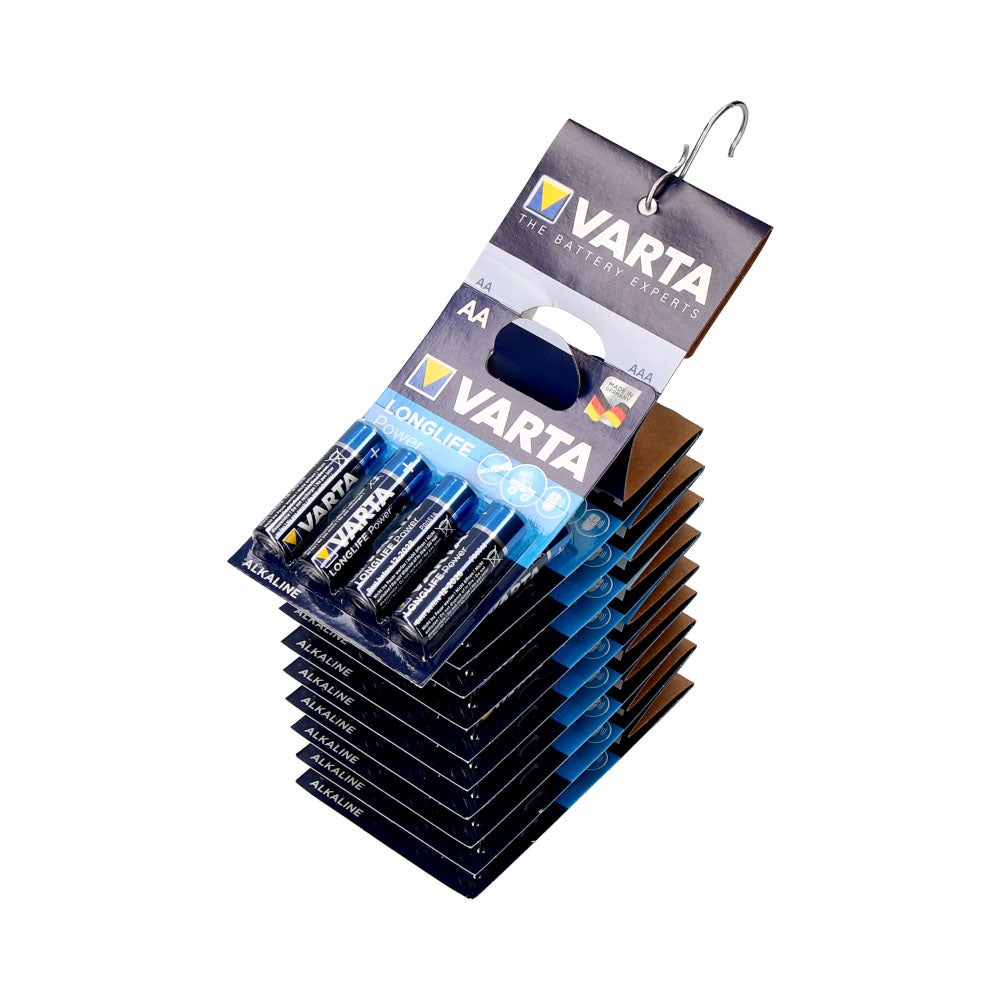 4 Piles LR06 AA VARTA High Energy - 4