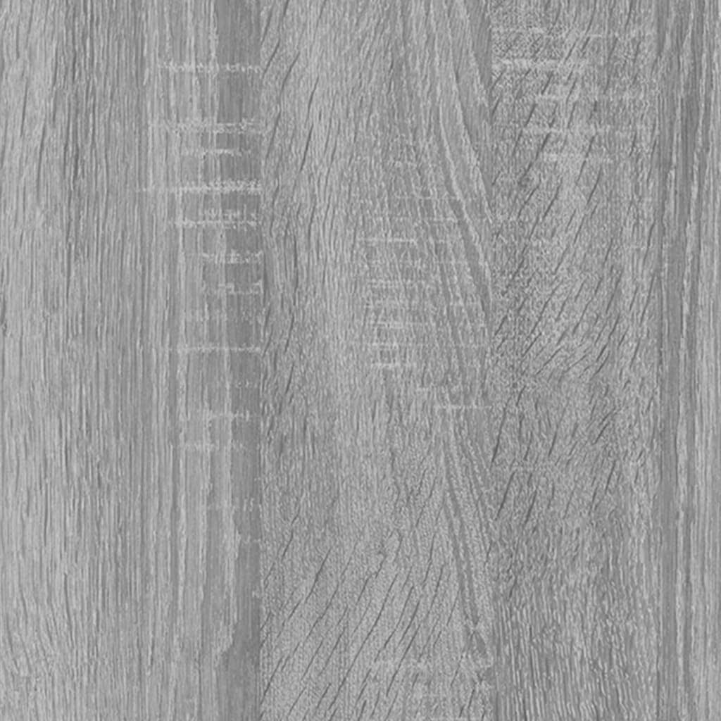 Meuble lavabo avec bassin intégré 41 x 38,5 x 45 cm bois d'ingénierie gris 02_0006877 - 4