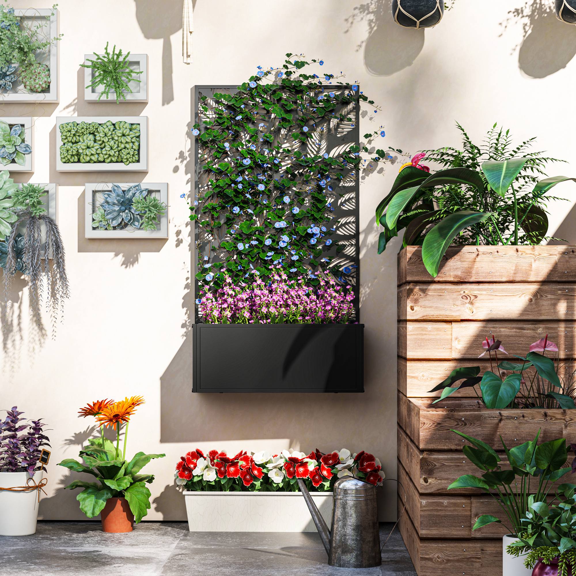 Carré potager Métal Outsunny - 7