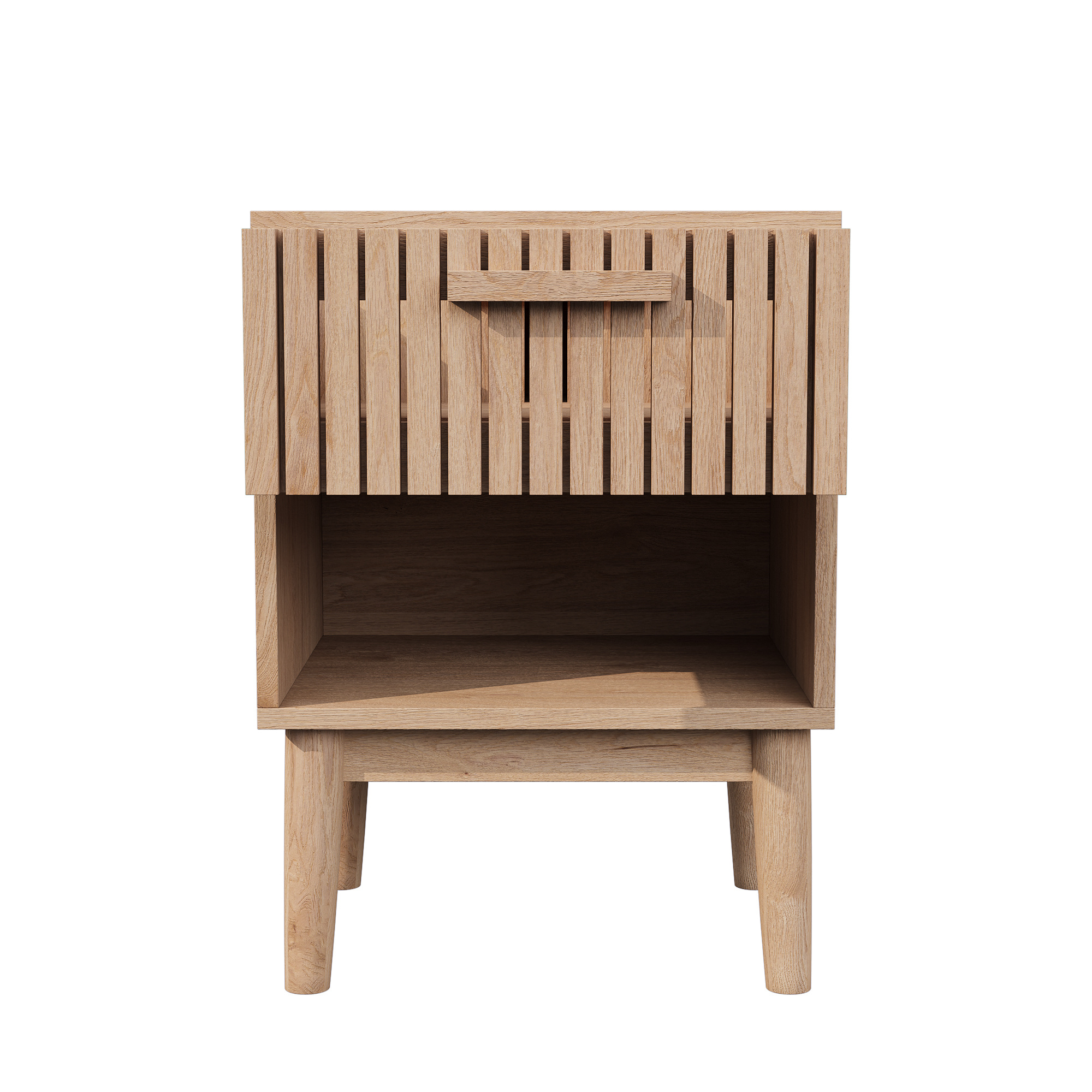 Lot de 2 tables de chevet, avec 1 tiroir, style bohème, tables de chevet, pour chambre à coucher ou salon - 9