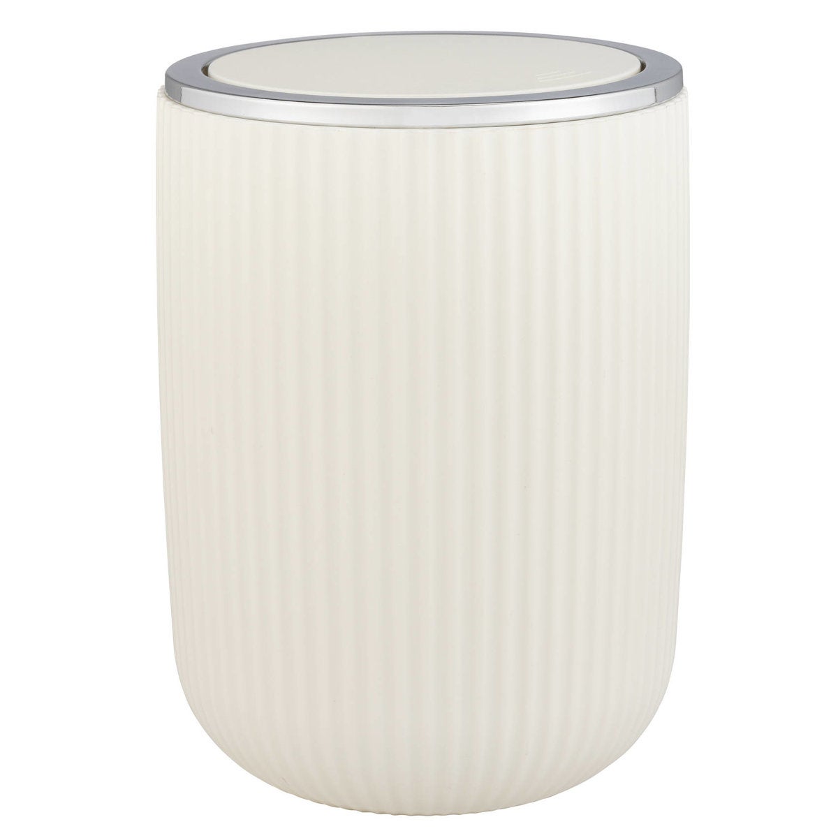 Poubelle pour salle de bain AGROPOLI, 20 cm, gris, WENKO, WENKO - 2