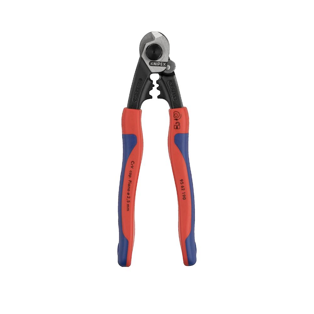 Obcęgi do cięcia Knipex stal chromowo-wanadowa 190 mm poręczne