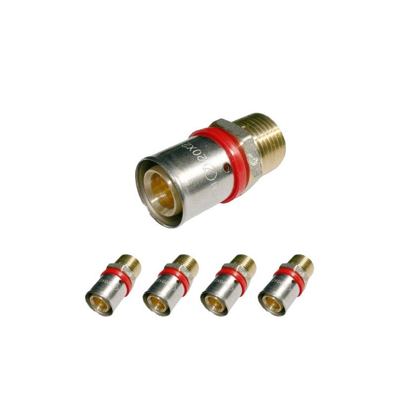 Raccords à Sertir Hydraulique Acier Eaton 4SA16MP16 - Lot De 2 Pièces - Pour Tuyaux Haute Pression