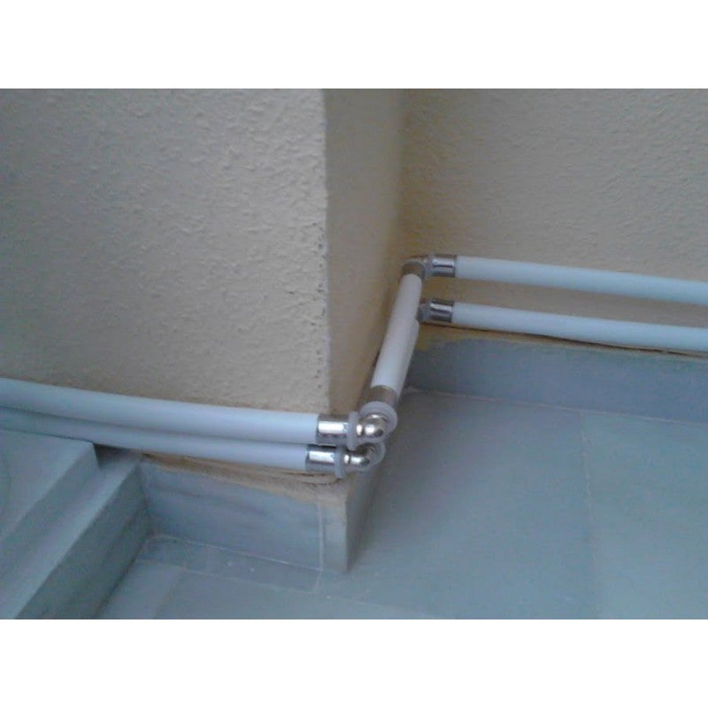 Té femelle 1/2''pour tube multicouche 16 mm, à utiliser avec machine à sertir, gris - 2