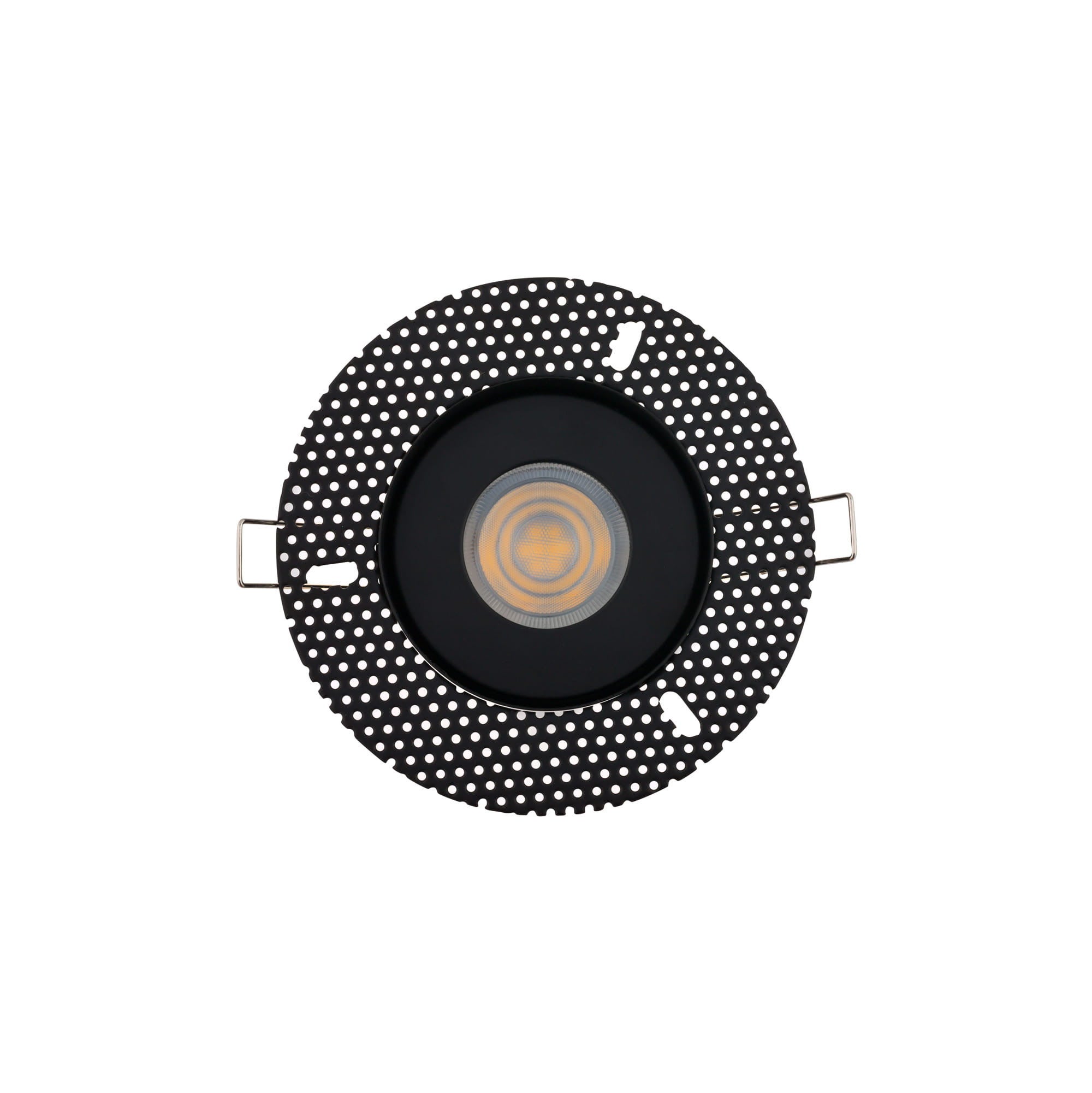 Oprawa sufitowa wpuszczana podtynkowa Echo czarna 1xGU10x15W okrągła IP54 wym: 12,5 x 12,5 cm aluminium Nowodvorski Lighting - 2