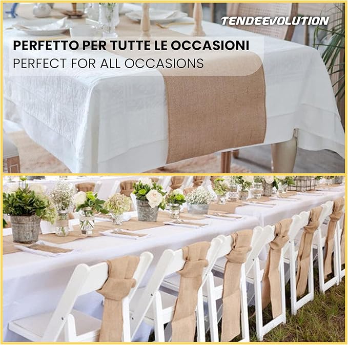 Tecido de Juta Natural Premium - 330g/m², Altura 1.40m - Venda por Metro Linear para Artesanato, Alfaiataria e Decoração - 4