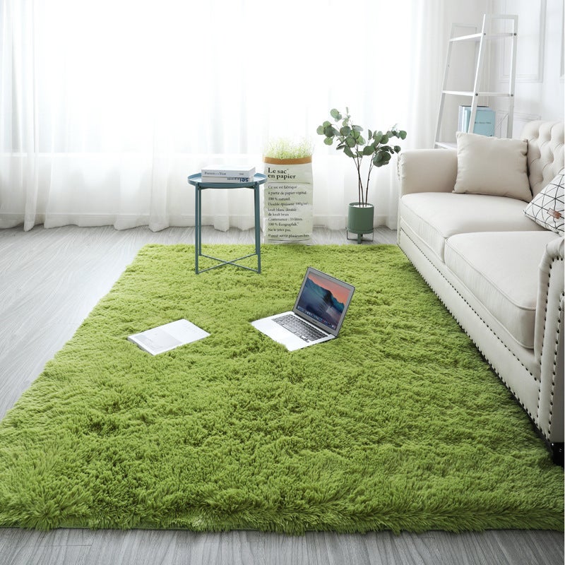 Tapis Extra Doux 200x300 Cm - Antidérapant Pour Salon, Chambre, Couloir - Noir Et Confortable
