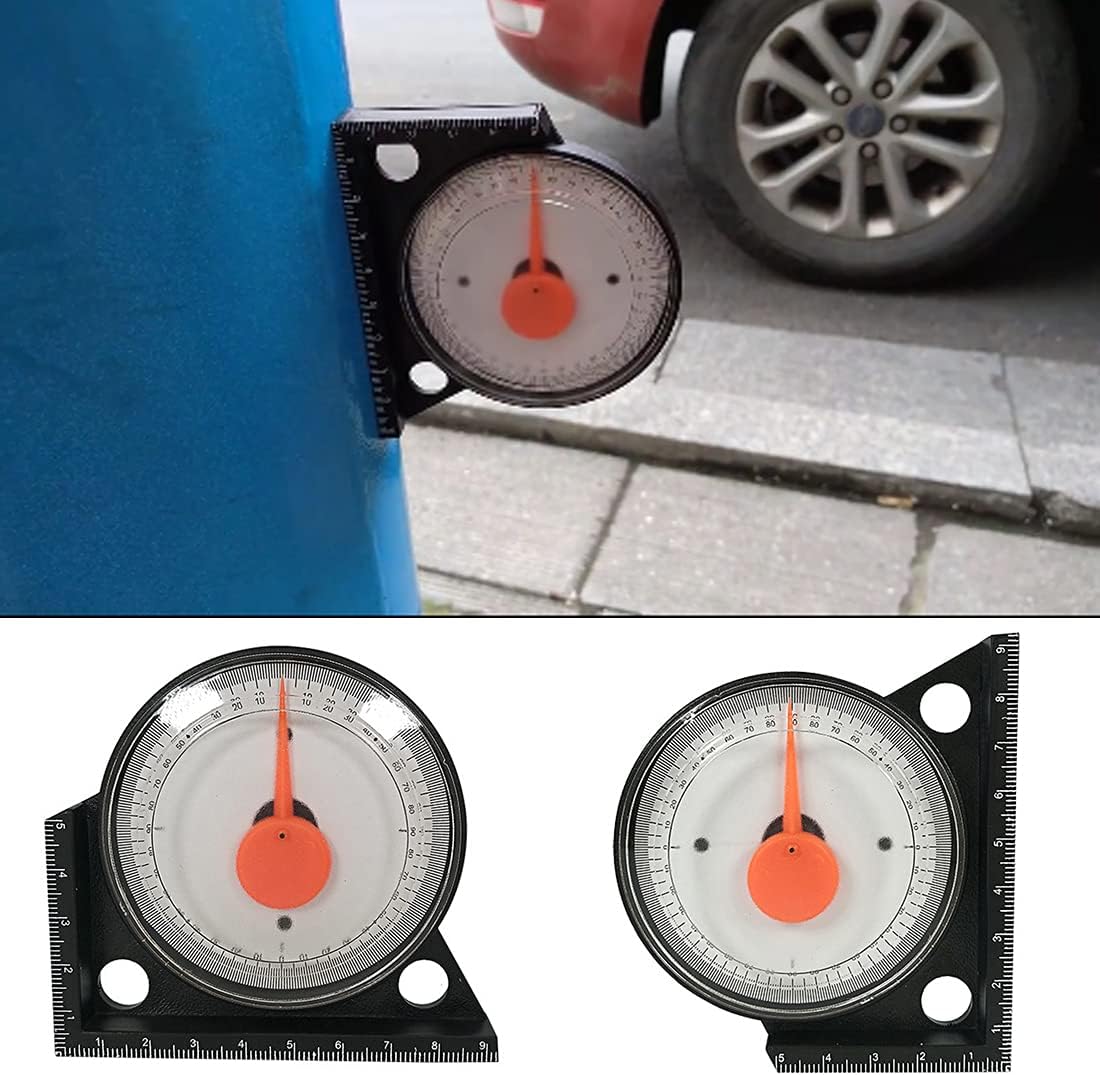 Mini Niveau à Bulle Magnétique - Inclinomètre De Précision Avec Base Aimantée