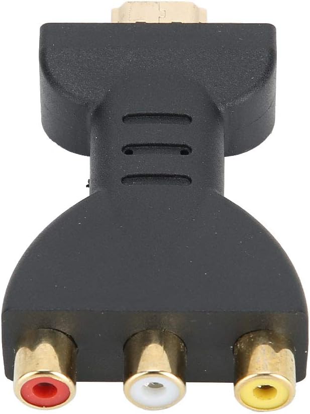 Adapter HDMI do RGB do konwertera komponentowego RCA, adapter synchronizacji dźwięku i obrazu 1080P