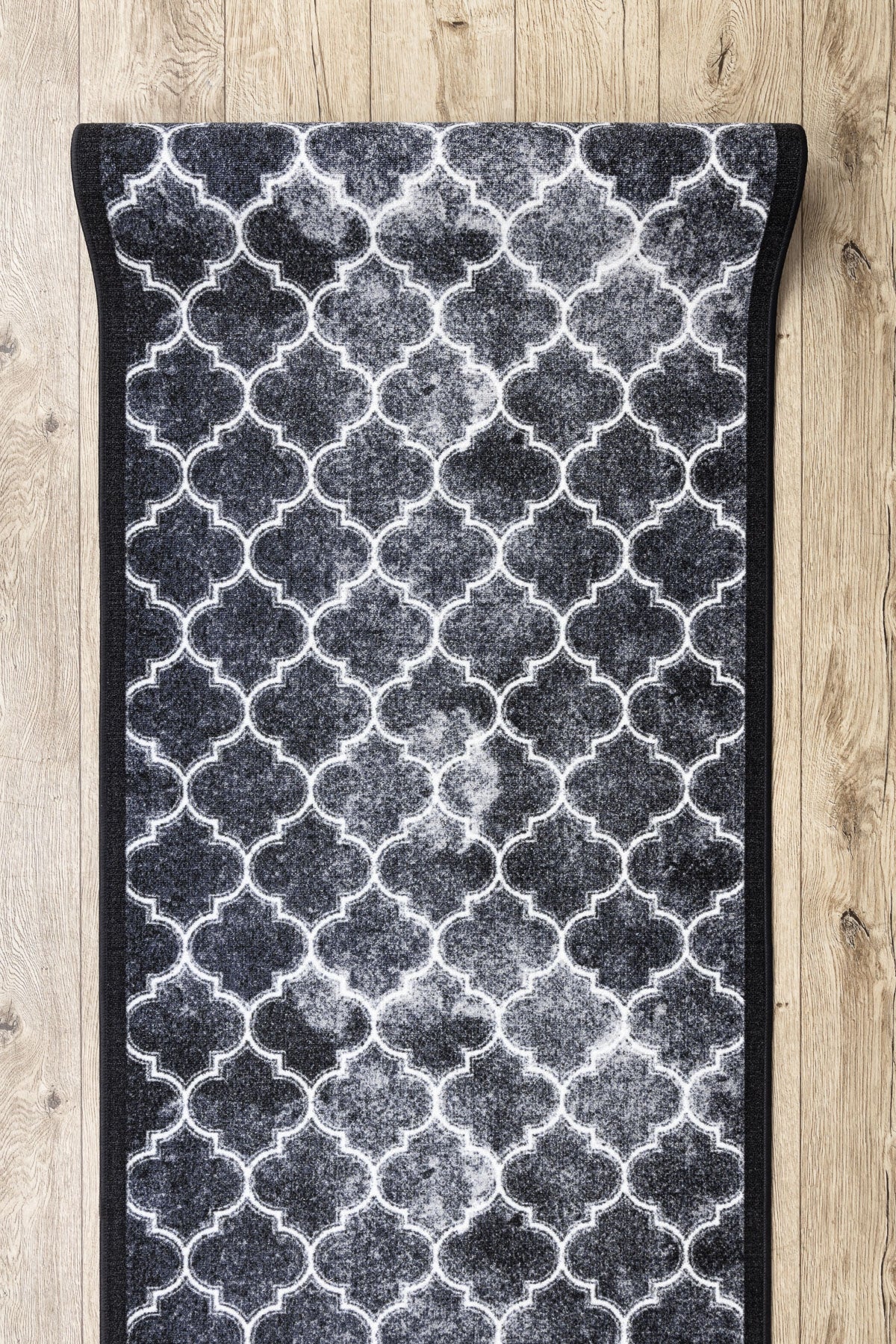 TAPIS DE COULOIR antidérapant CLOVER gris 80 cm 80x460 cm - 4