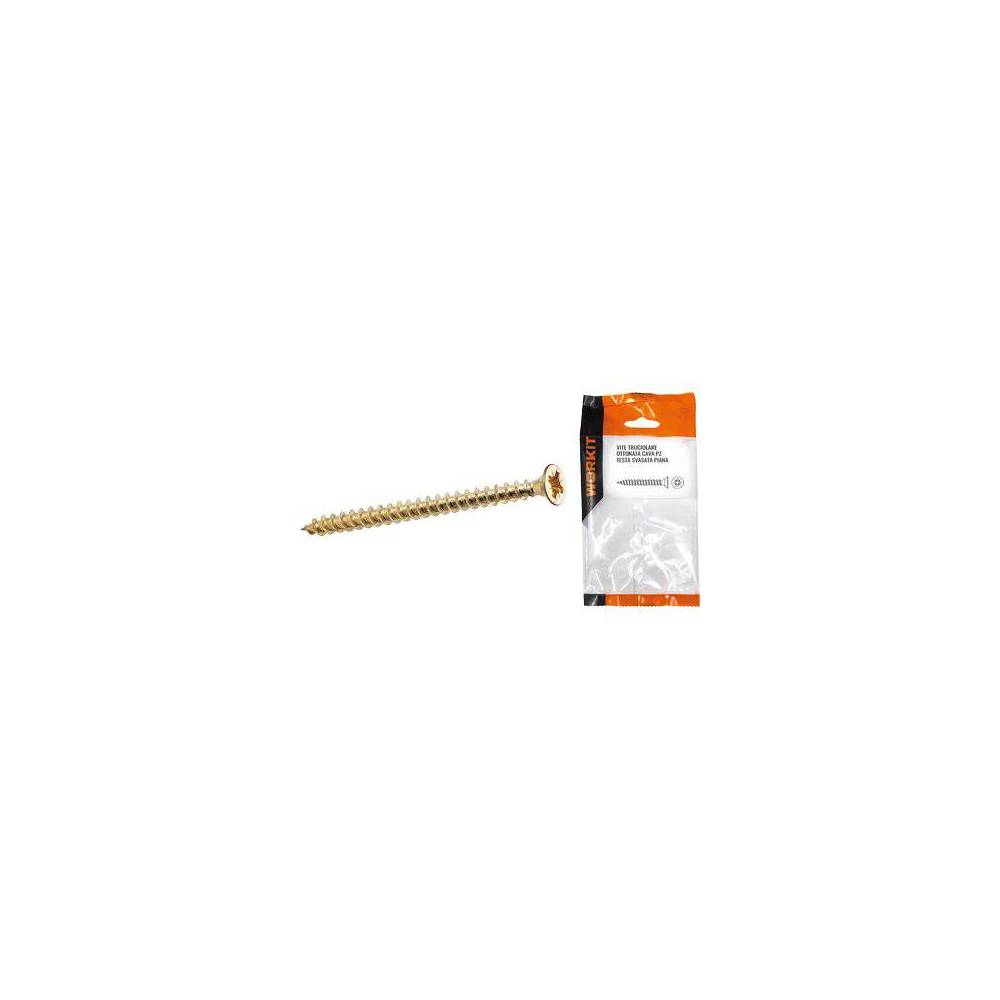 VIS POUR Agglomérés TSP LAITONNÉES DOUILLE AUTO-WORKIT PCS FILETAGE COMPLET MM 6,0X50 CF=PCS 6 - 3