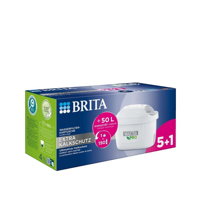 BRITA lot de 6 cartouches filtrantes MAXTRA PRO EXPERT ANTI-TARTRE