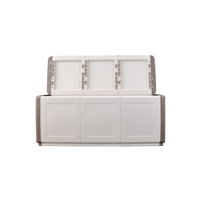 Baule Portatutto Art Plast - Resistente E Impermeabile | Ideale Per Esterno, Colore Tortora/Ecrú - Foto 1