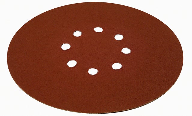 Jeu de 6 abrasifs plâtre Ø225mm-8 trous-Grain 180