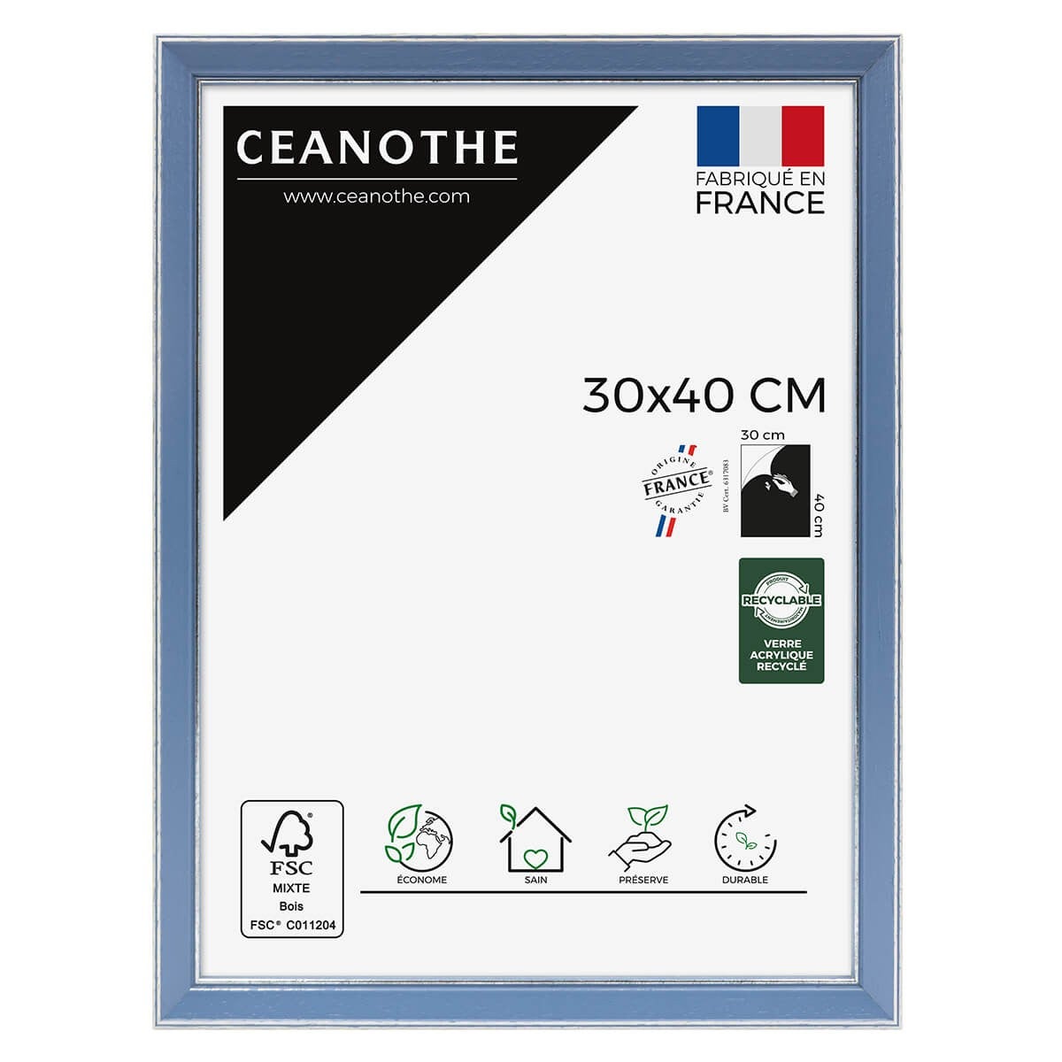 Quadro stampa incorniciato New Years's eve 30x40 cm | Leroy Merlin