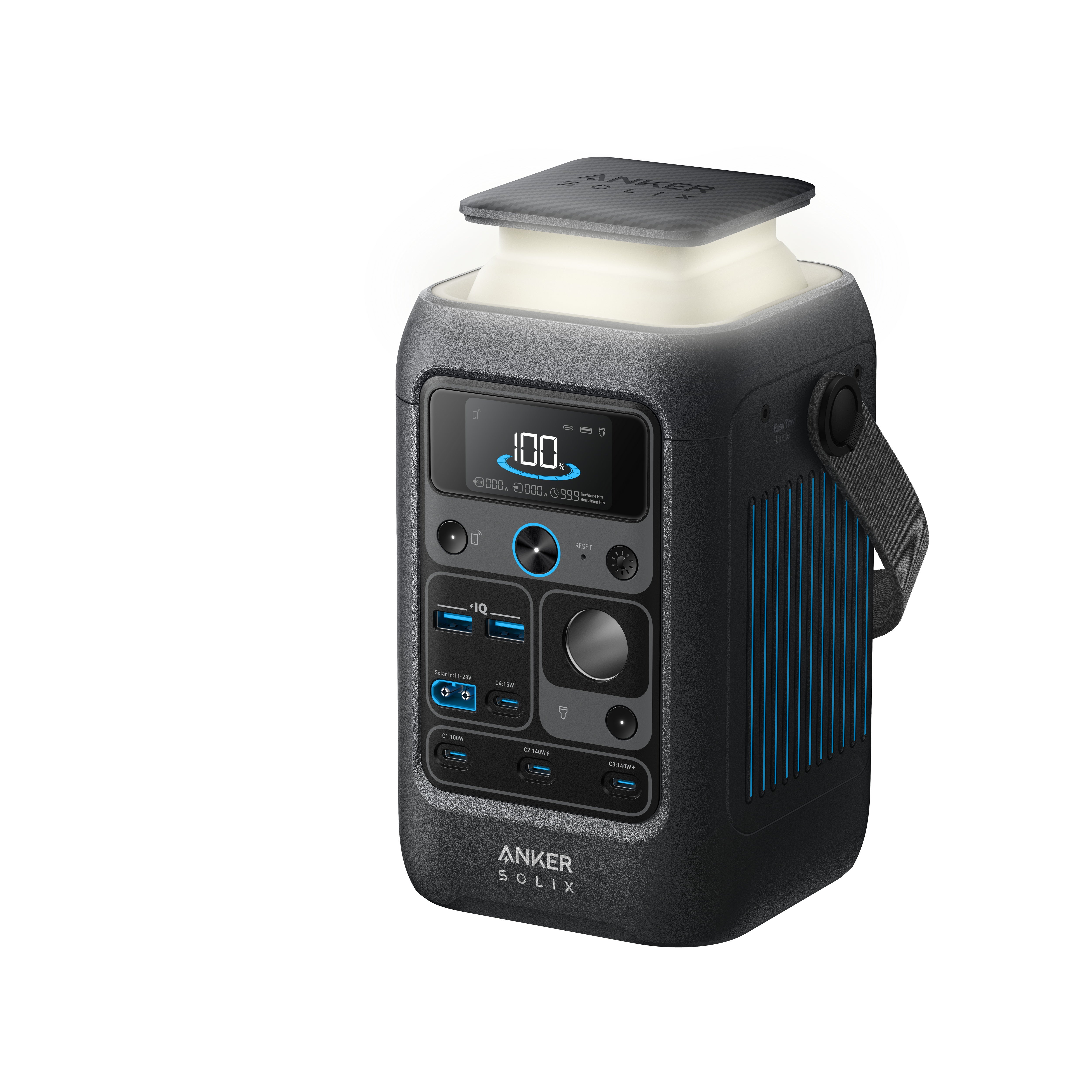 Anker SOLIX C300X DC Bateria Portátil com Alça - 90000mAh (288Wh), Saída CC 300W - 2
