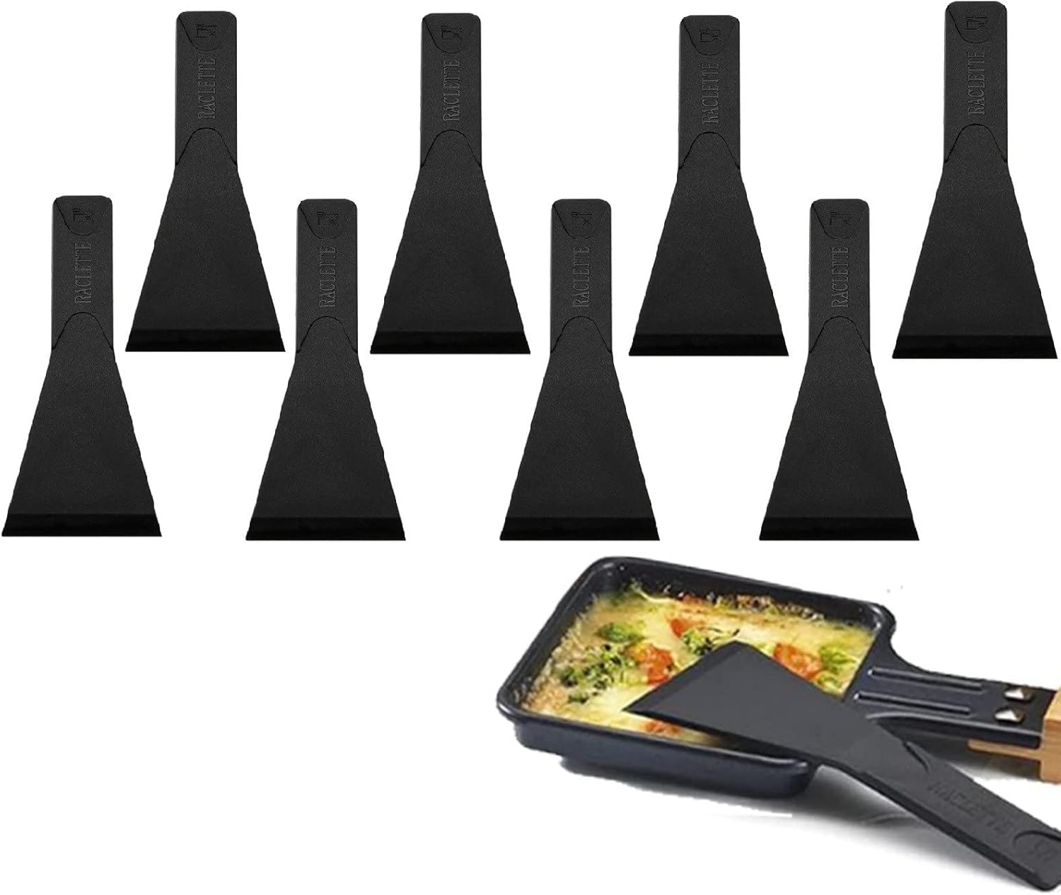 Spatola Cucina Metallo,Spatola Da Cucina,Kitchen Spatula,Paletta Cucina,Silver Kitchen Spatula, Utensili Da Cucina Per Pentole Antiaderenti, Lavabili In Lavastoviglie, Facili Da Pulire - 8