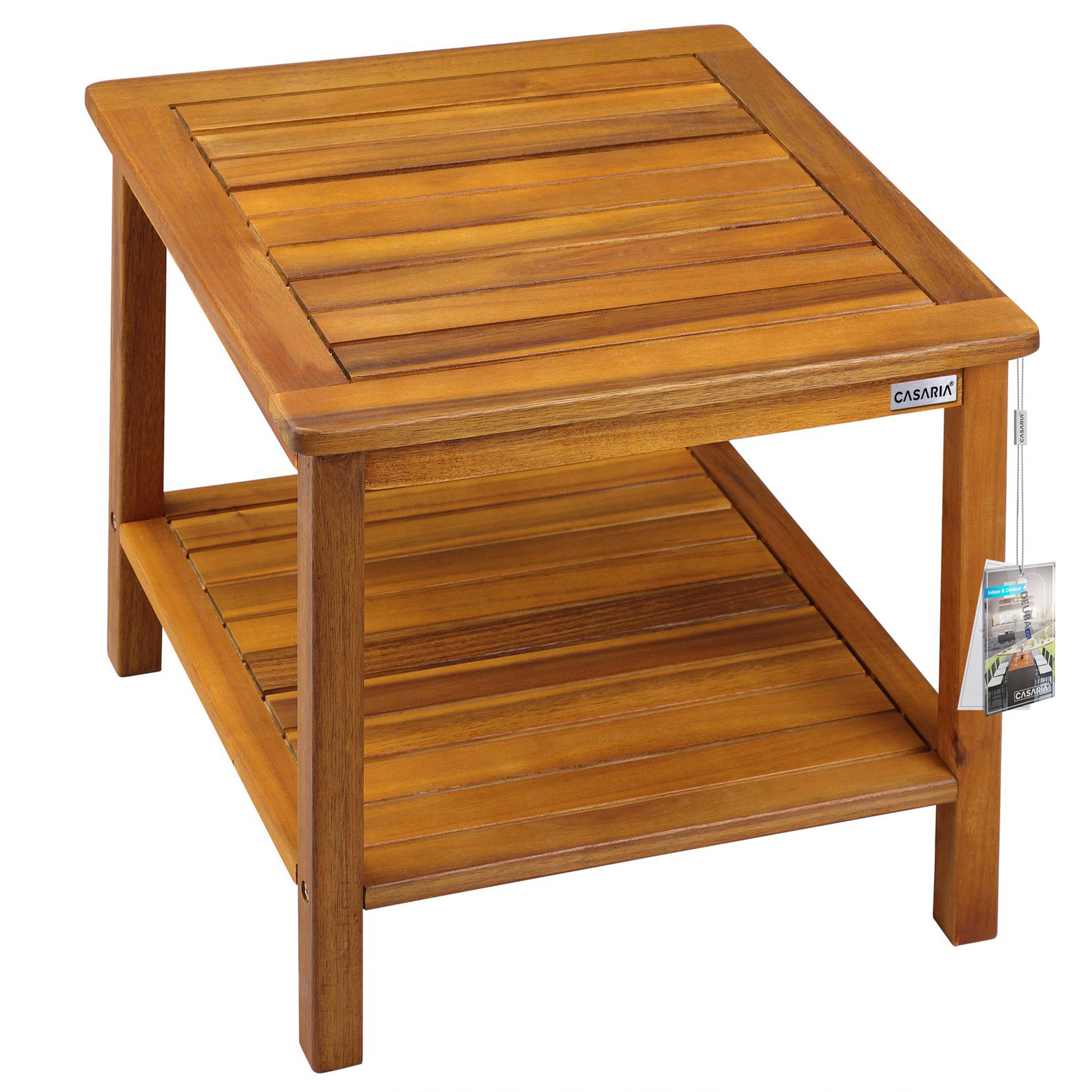 Table d'appoint Washington Bois d'Acacia 15x15x15ft - 2