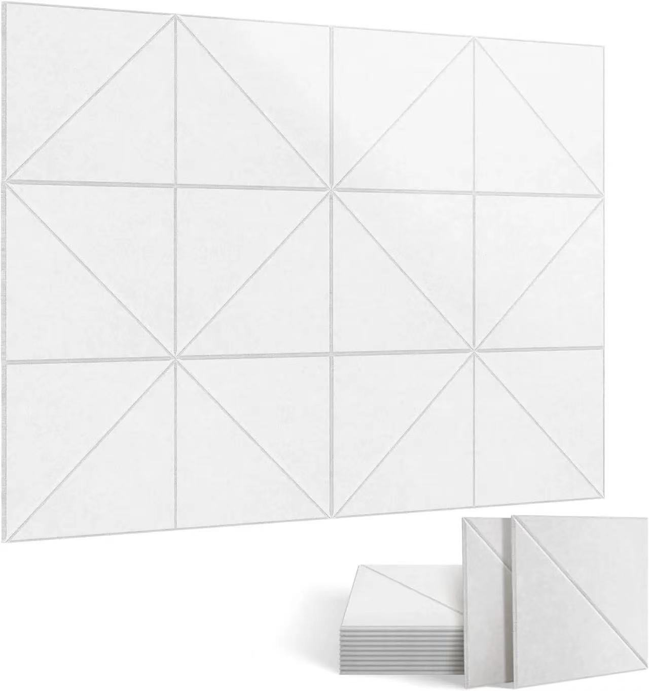 Pannelli Fonoassorbenti Autoadesivi - 12 Pezzi 30x30cm, Per Studio, Ufficio, Home Theater - Foto 7