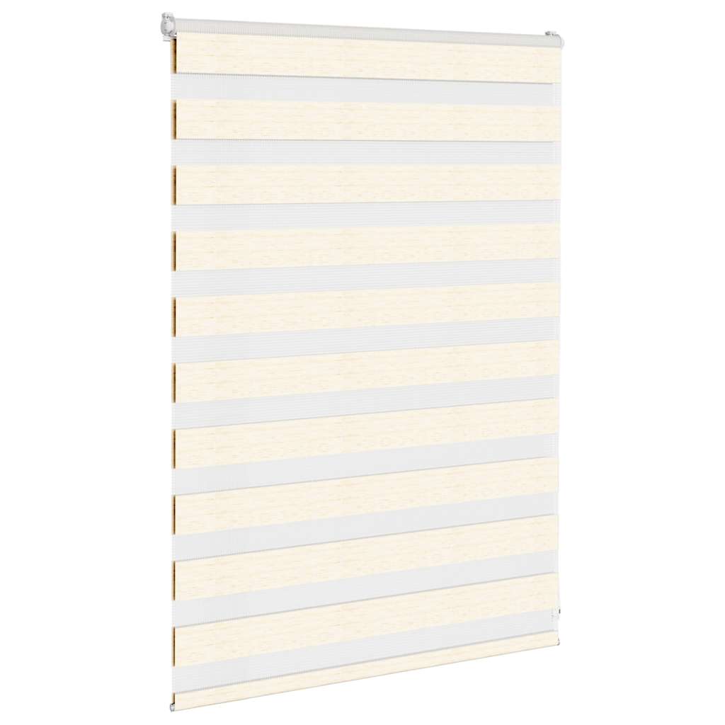 Estor cebra beige mármol tejido ancho 110,9 cm poliéster - 3