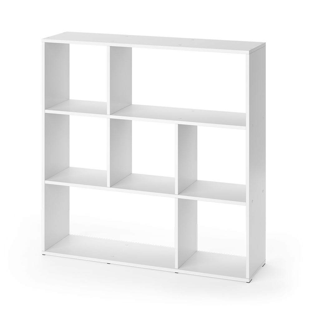 Vicco Room Divider Nove, Biały, 107.2 x 107.8 cm 7 przedziałów