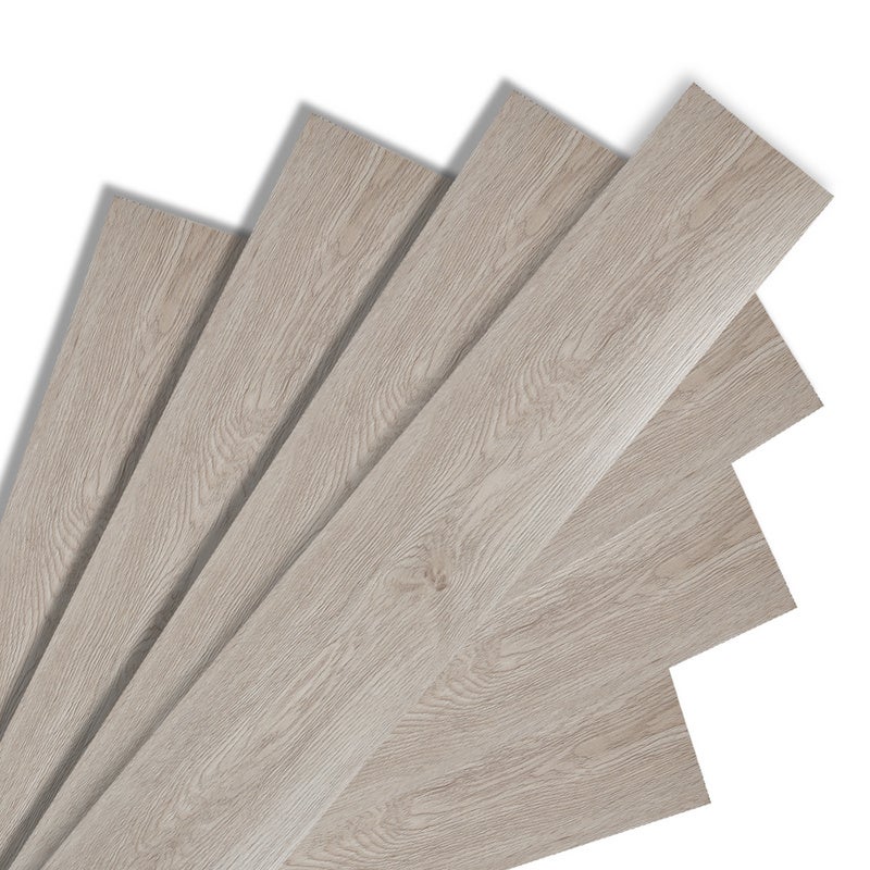 Suelo vinílico adhesivo de lamas de pvc, 70 piezas, 9,75 m², roble natural claro mate