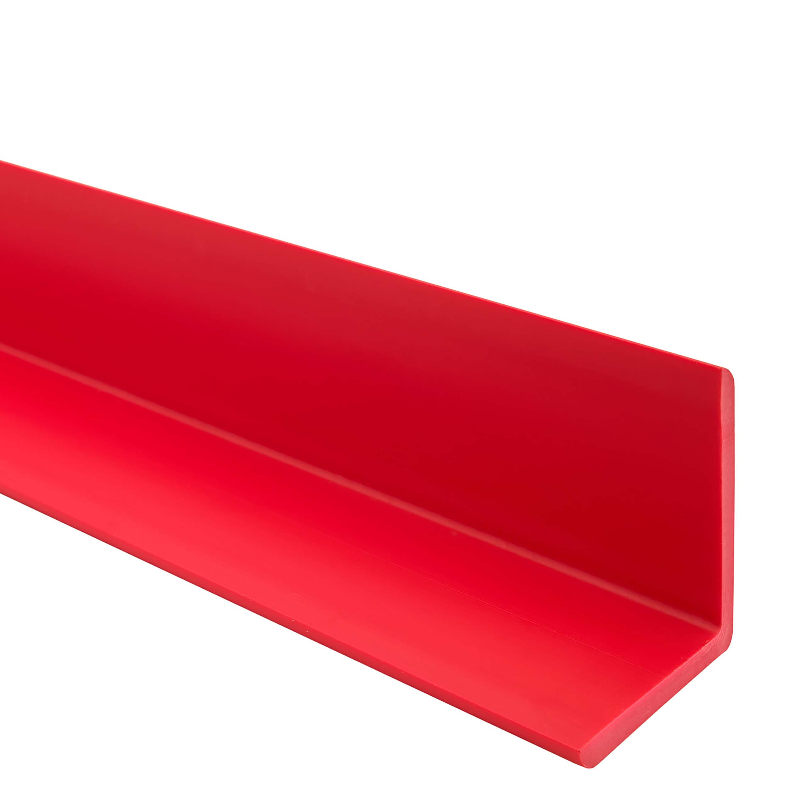 Profilé Angle PVC 35x35mm Gris - Protection Bords Meubles Sans Adhésif - Longueur 70cm