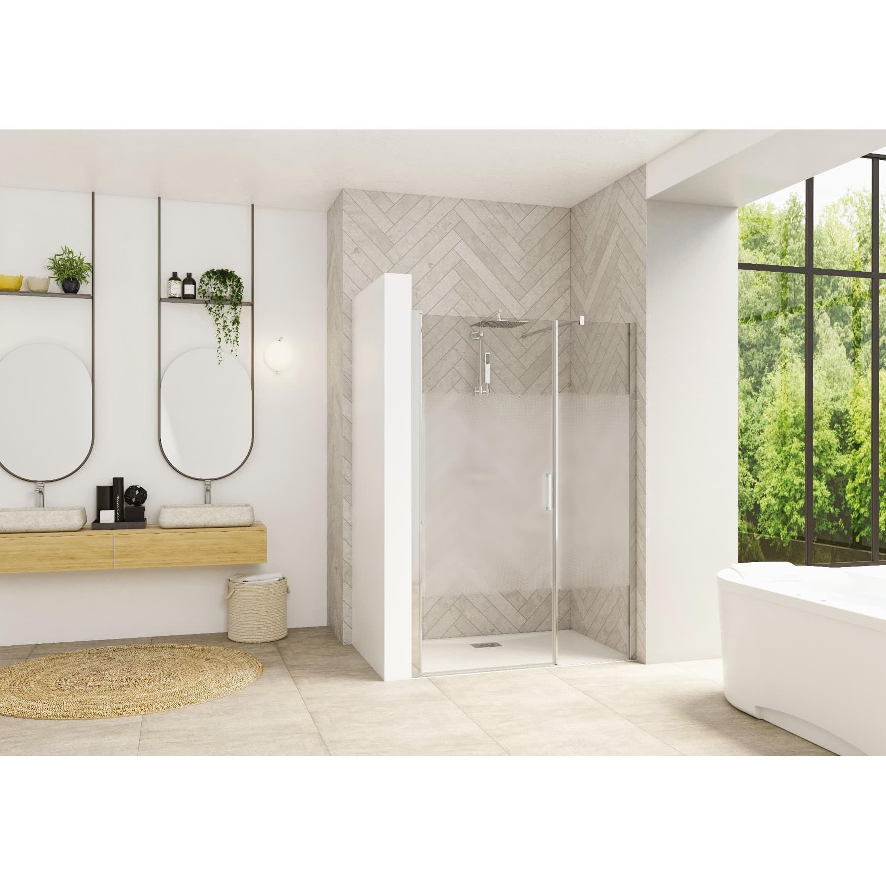 Paroi De Douche Smart Design Pivotante ext rieur Sans Seuil Paroi paroi-de-douche-smart-design-pivotante-ext-rieur-sans-seuil-paroi