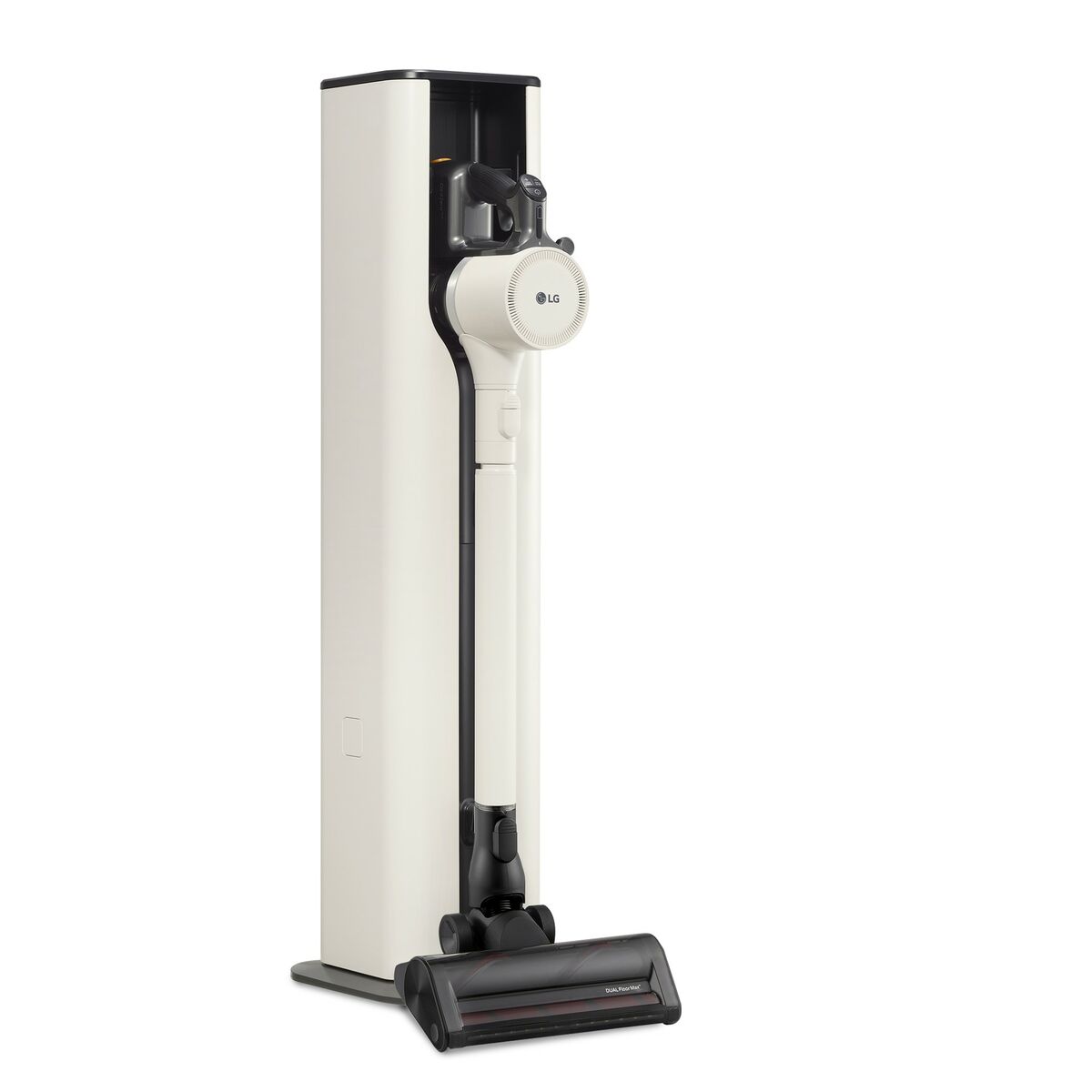 LG CordZero con All-in-One Tower A9T PRIME1C, Aspirapolvere senza Fili con Svuotamento Automatico, 260W, Autonomia 60 min, 2 Spazzole + 2 Accessori, W