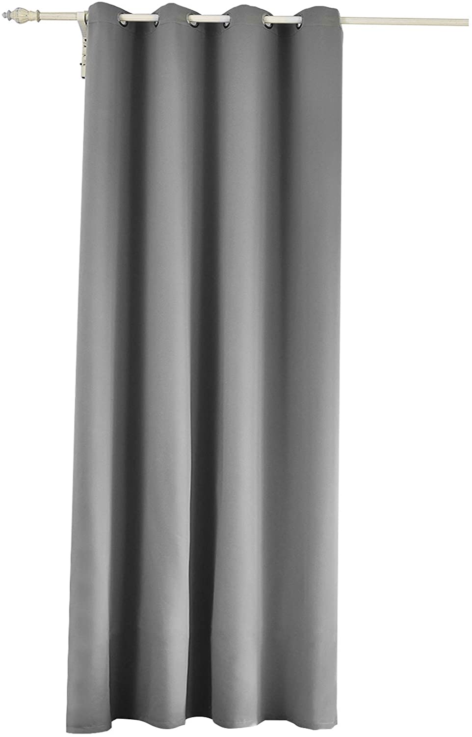 Cache Rideau Polyster WOLTU 1 pièce Rideau occultant en Polyester, 135x245cm, Rideau Opaque ...
