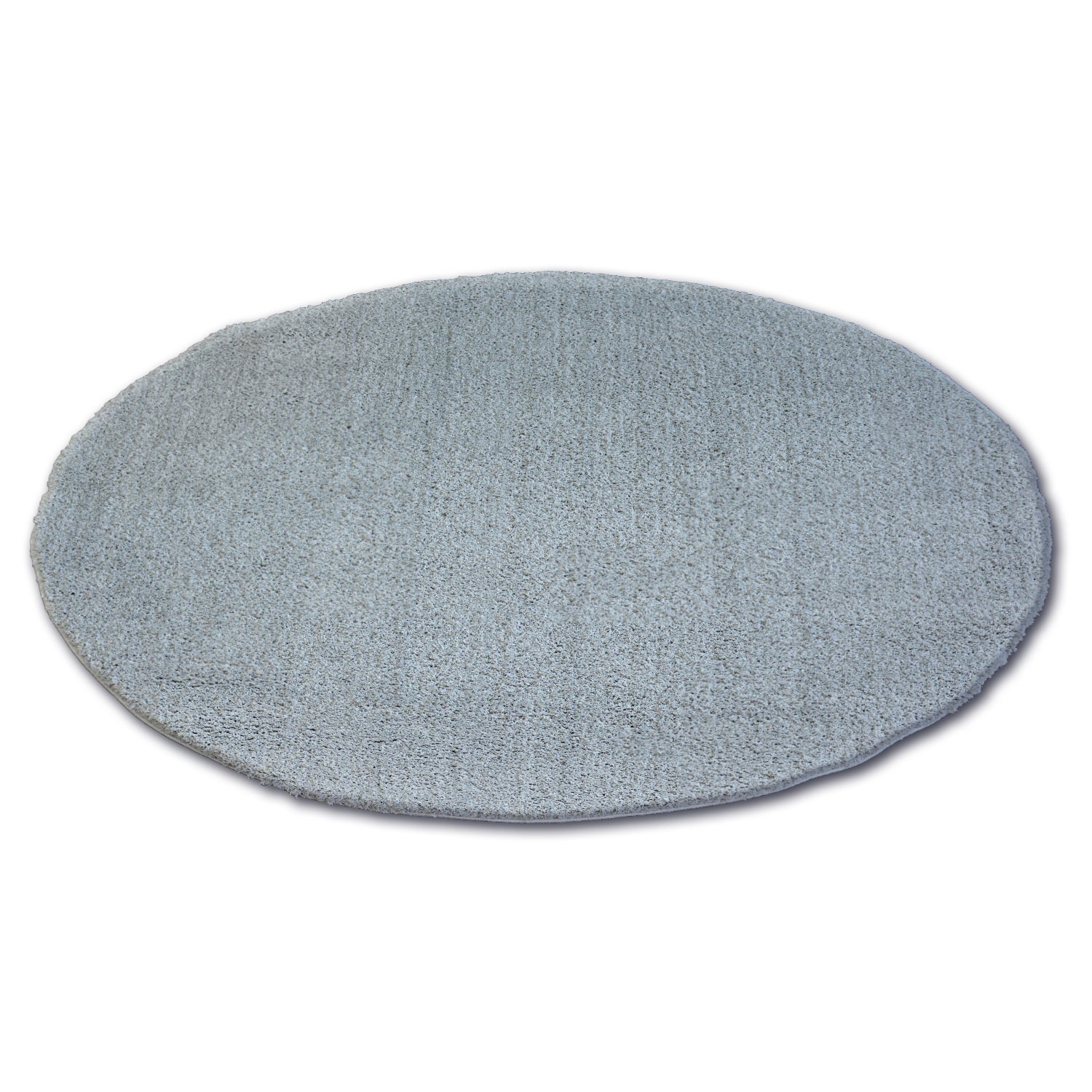 Dywan koło SHAGGY MICRO srebrny koło 100 cm