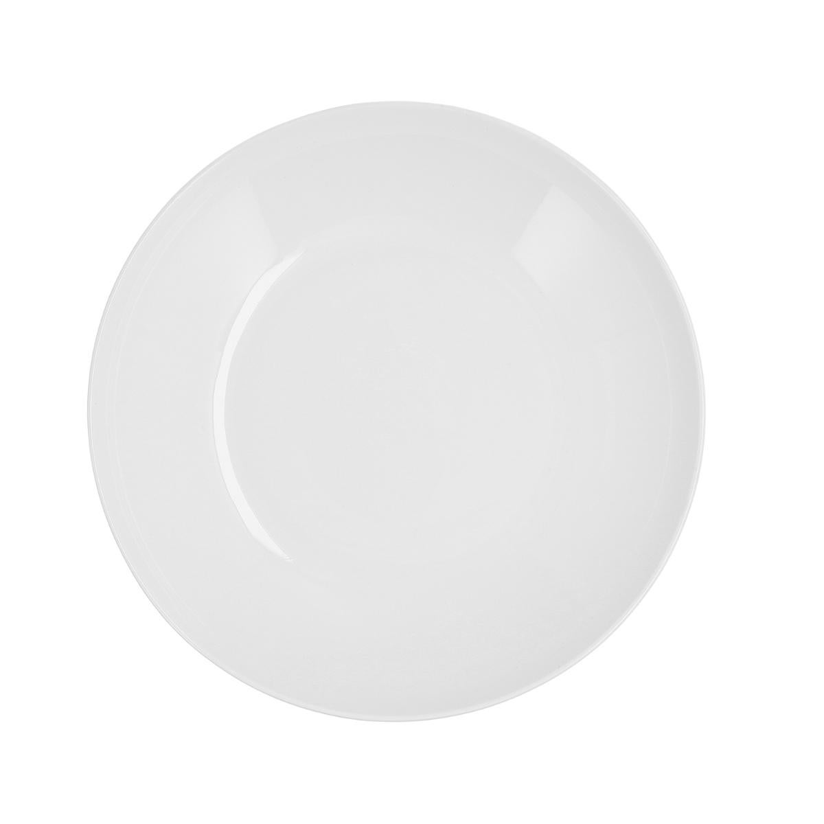 Plato Hondo Melamina 23cm Quid Select Basic - Blanco | Leroy Merlin