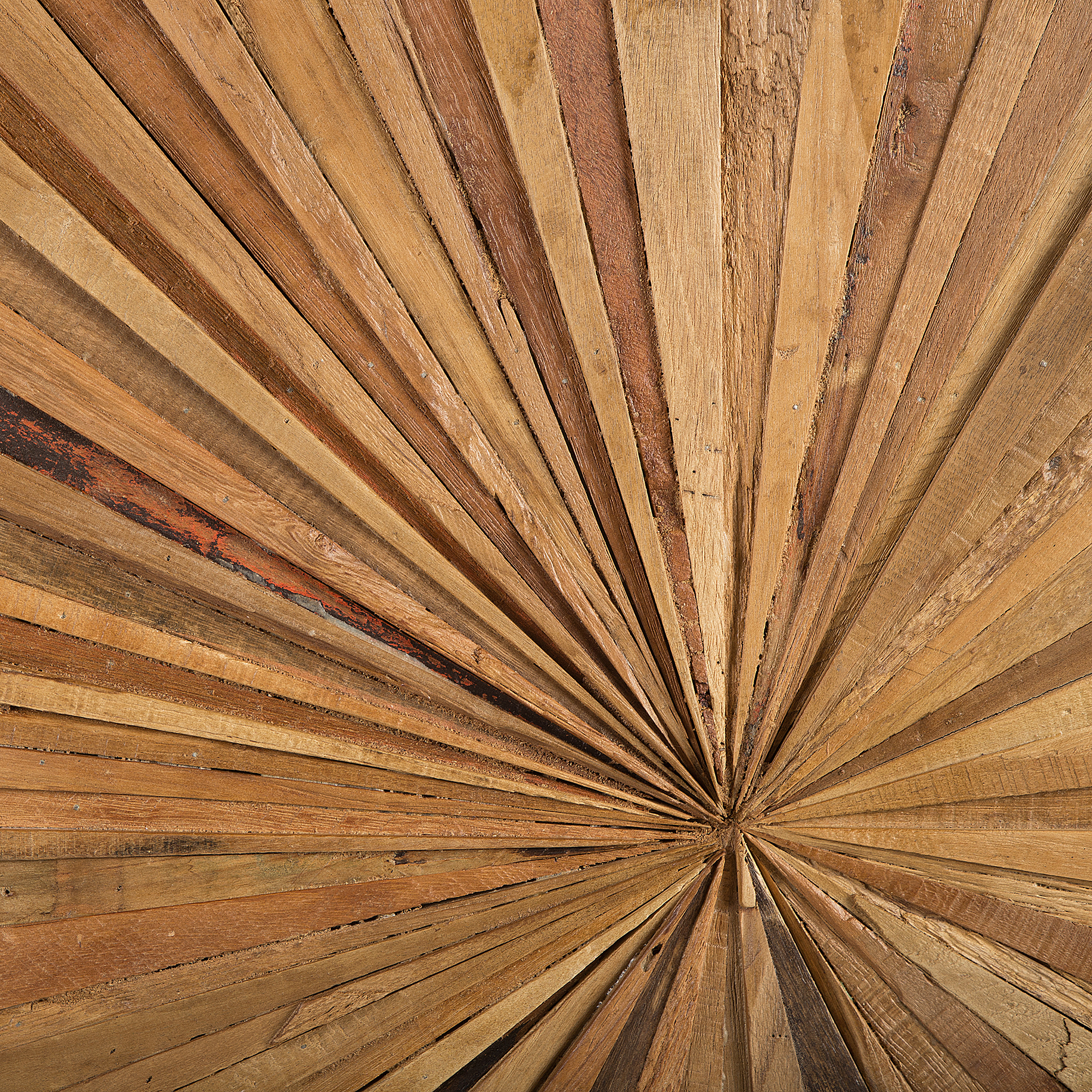 Décoration murale MERIDA Teck 60 cm Marron - 6