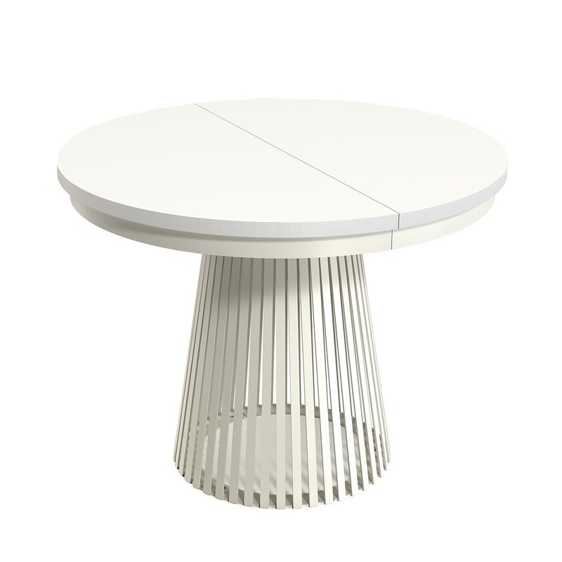 MINIO go for it, Stół rozkładany GORI w kolorze alpejska biel/kaszmir