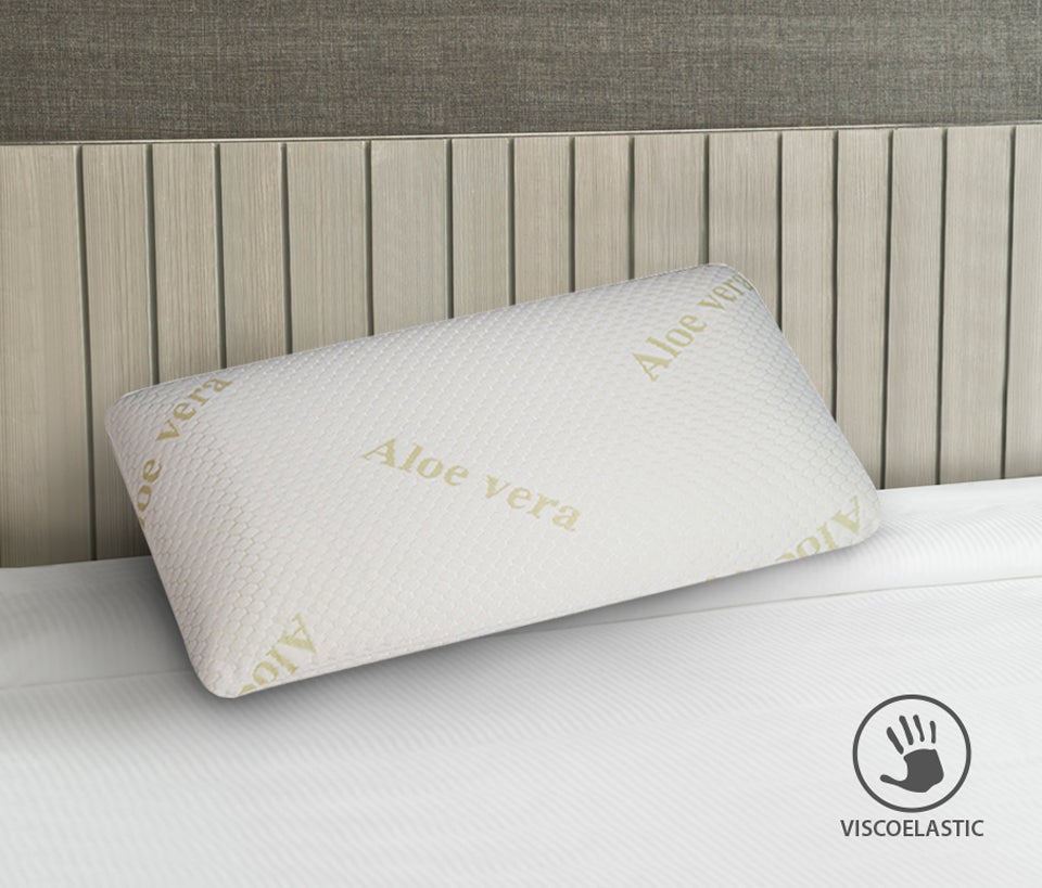 Almohada Visco Aloe Vera de SonnoMattress 80x35 - 2
